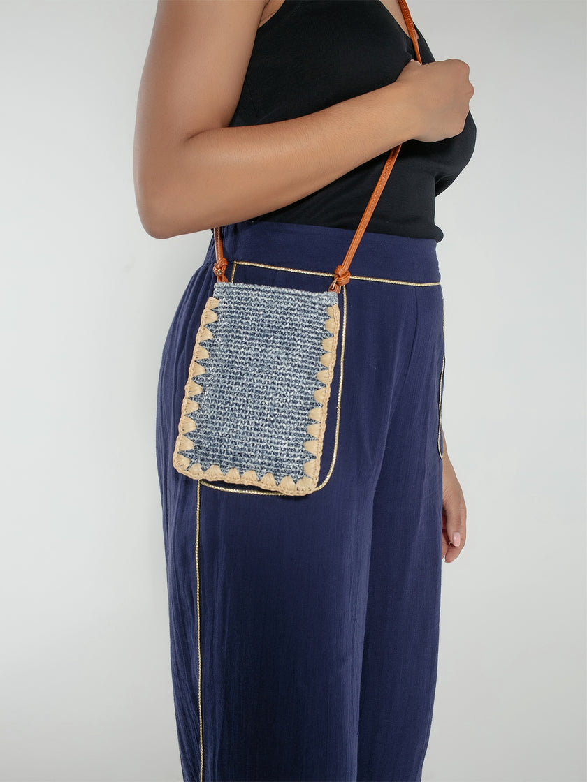 Phoebe Phone Case in Blue Mix