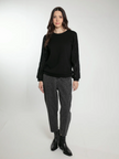 Caroline Trousers in Leo Grey