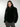 BEATRIX FAUX FUR BOMBER IN BLACK