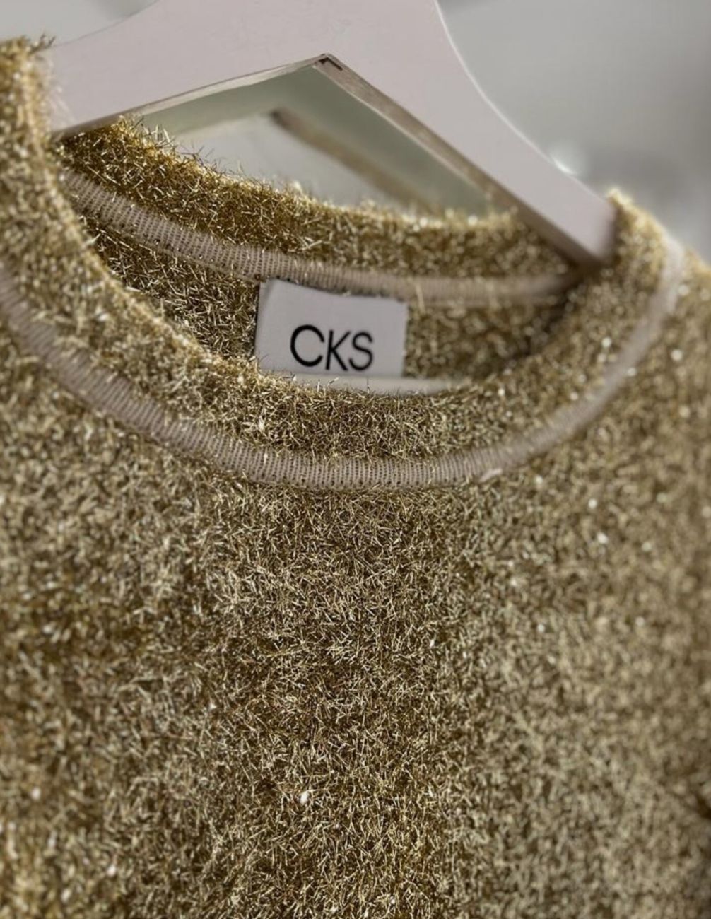 PUNT Pullover from CKS Fashion in Gold
