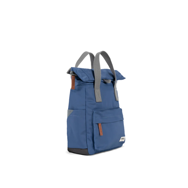 Canfield Roll Top Backpack - Burnt Blue
