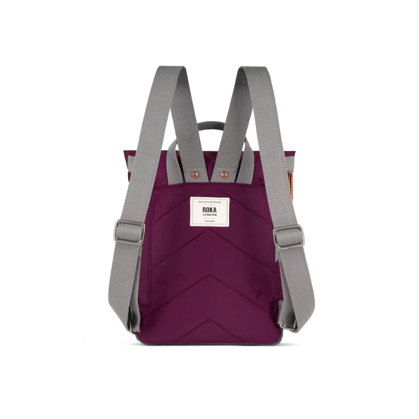 Canfield Roll Top Backpack - Royal Burgundy