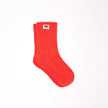 Wimbeldon Crew Socks for Women - Cranberry