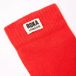 Wimbeldon Crew Socks for Women - Cranberry