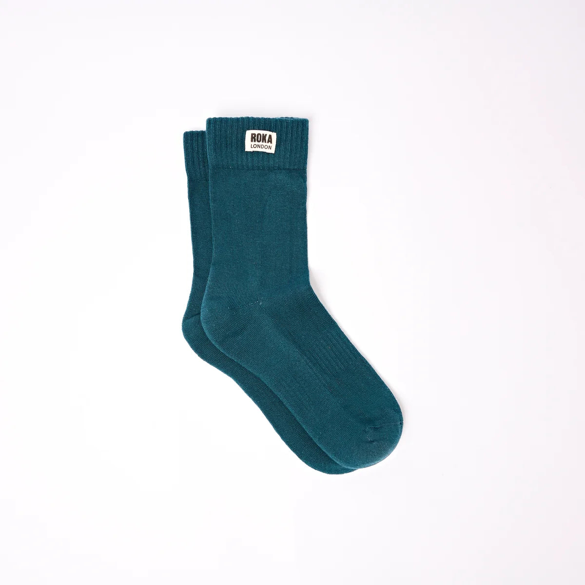Wimbeldon Crew Socks for Women - Teal