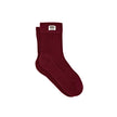 Wimbeldon Crew Socks for Women - Plum