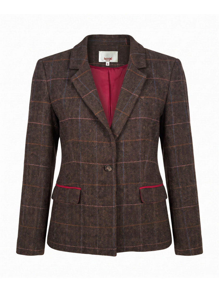 Robina Check Jacket - Multi