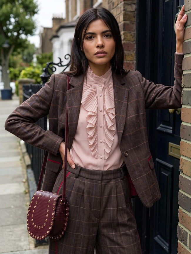 Robina Check Jacket - Multi