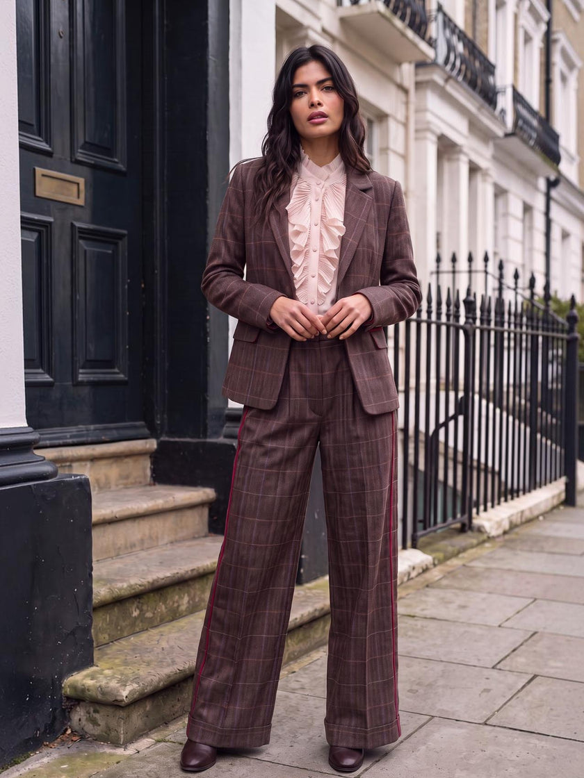 Robina Check Jacket - Multi