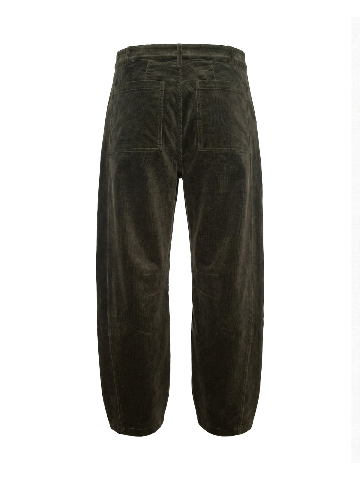 Rosie Corduroy Barrel Jeans - Green