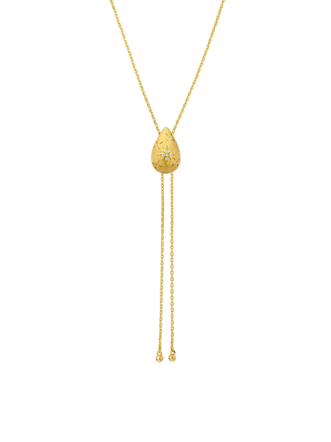 Mya-Bay Drop Bolo Necklace