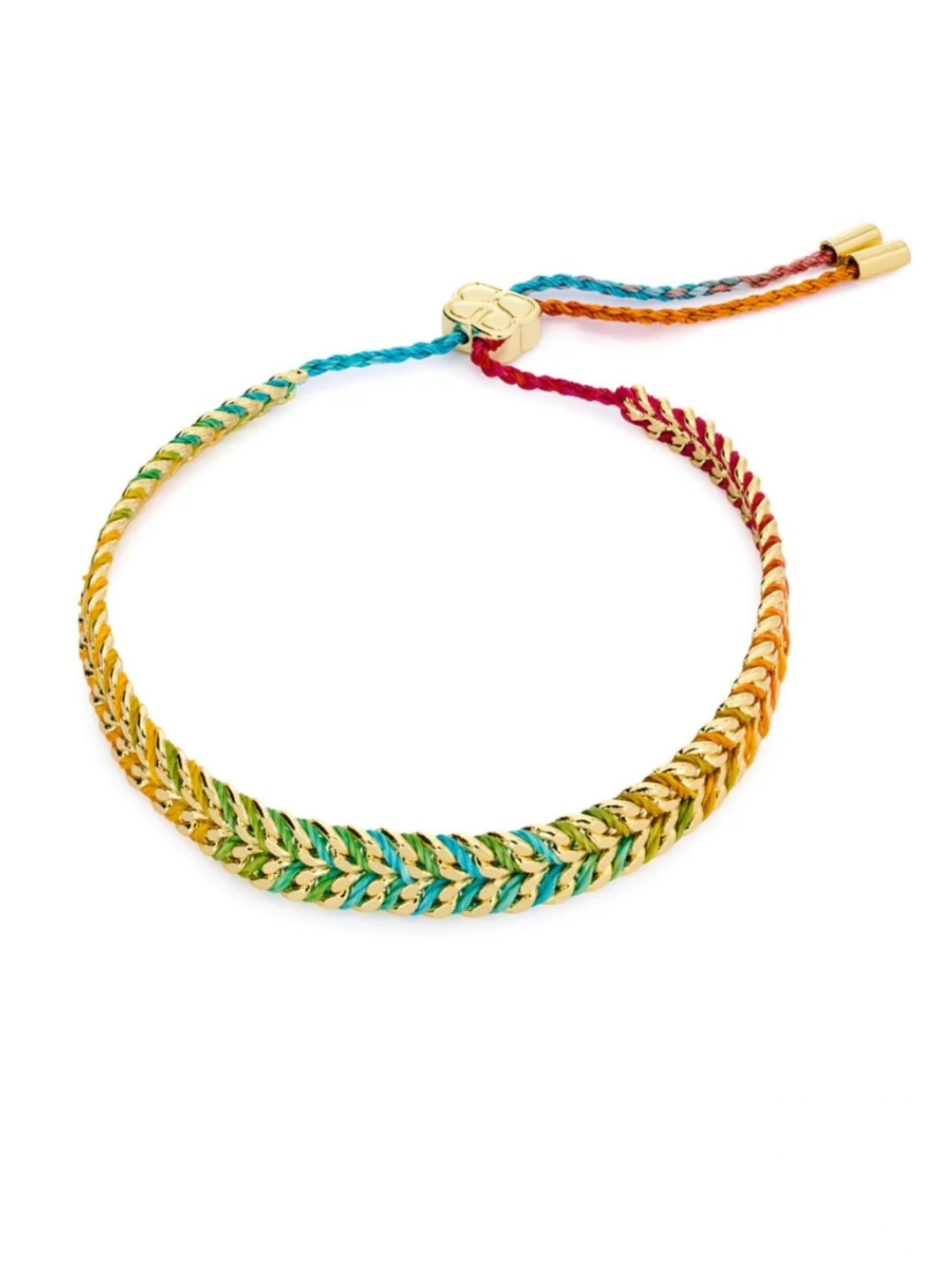 Iztac Rainbow Gold Bracelet