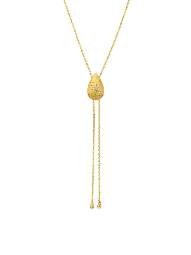 Mya-Bay Drop Bolo Necklace