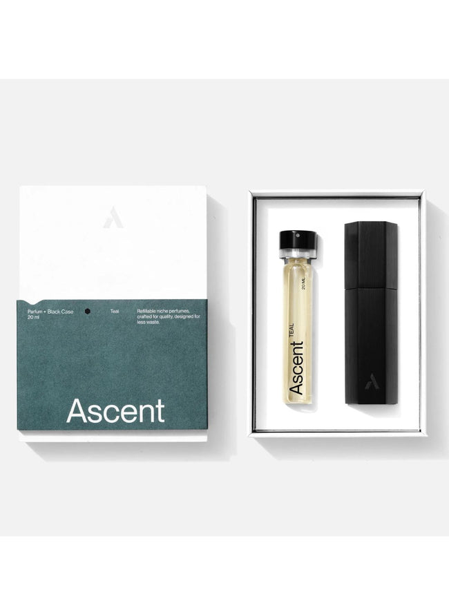ASCENT Perfume Teal - Black case