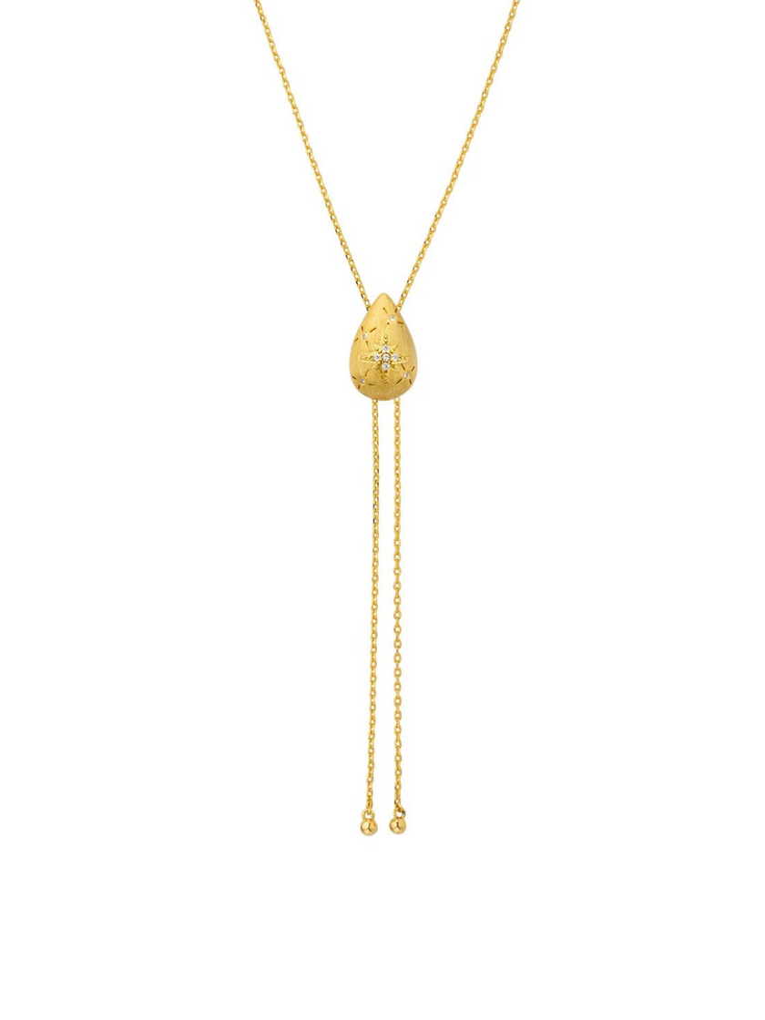 Mya-Bay Drop Bolo Necklace