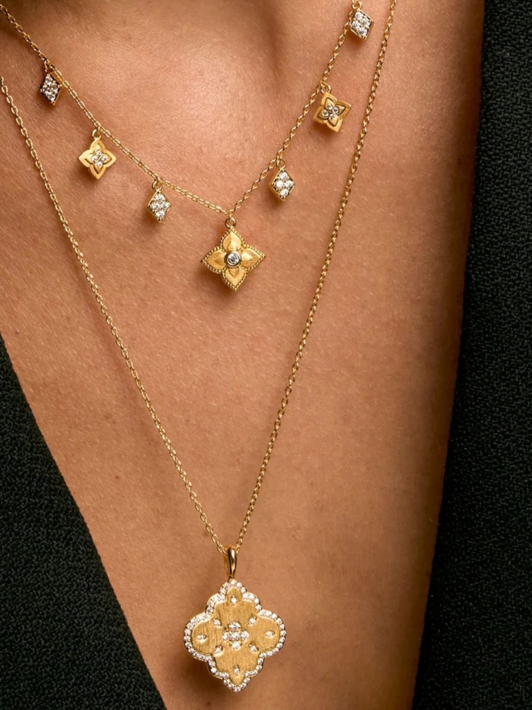 Mya-Bay Lotus Liberty Necklace