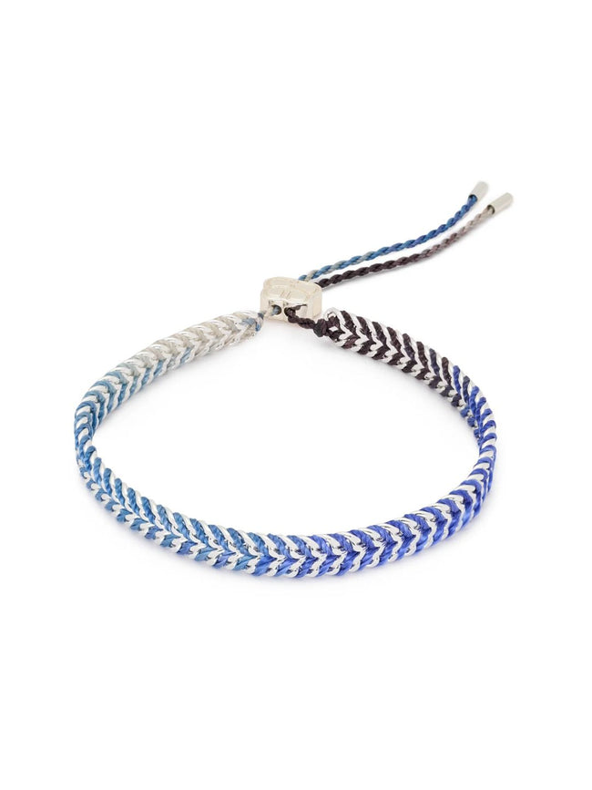 Iztac Denim Ombre Silver Bracelet
