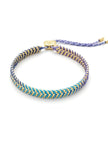 Iztac Blue Ombre Gold Bracelet