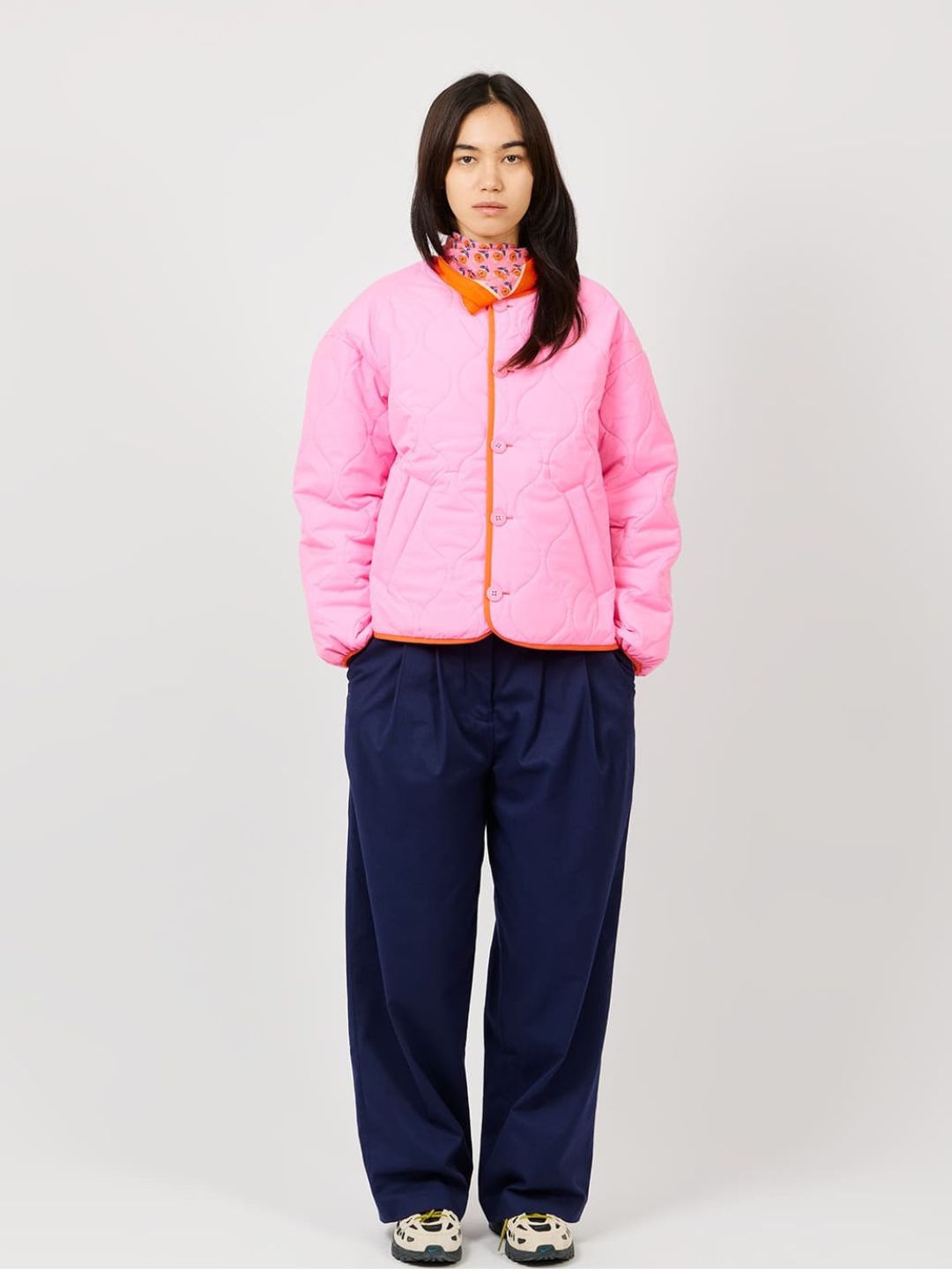 Reversible Women's Jacket ORANGE/PINK