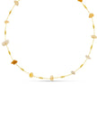 Mixed Semi Chip & Bead Necklace