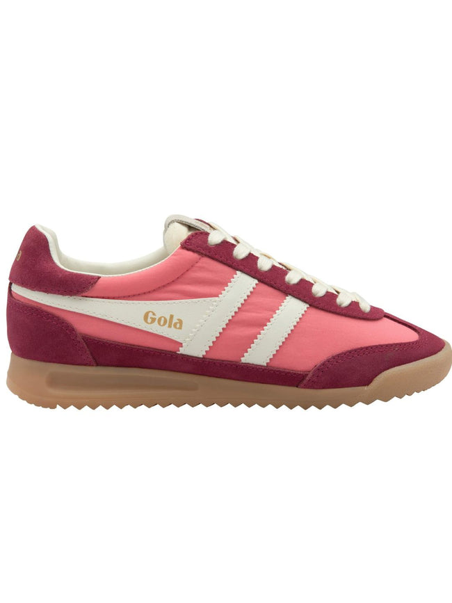Gola Womens Firefly Trainer-Bubblegum/Cerise/Off White