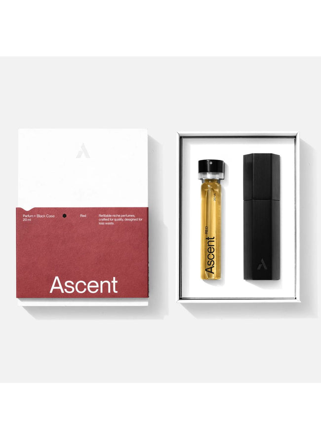 ASCENT Perfum Red + Black case