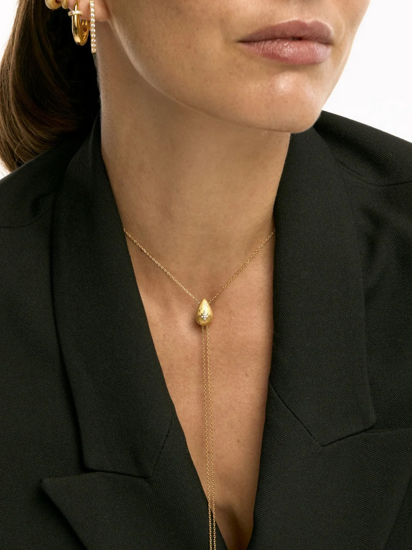 Mya-Bay Drop Bolo Necklace