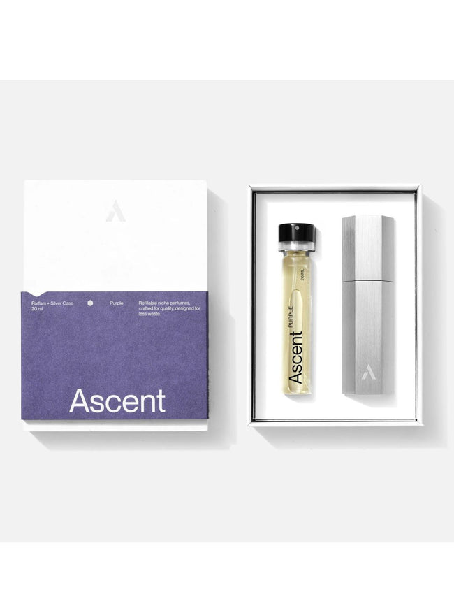 ASCENT Perfume Purple - Silver case