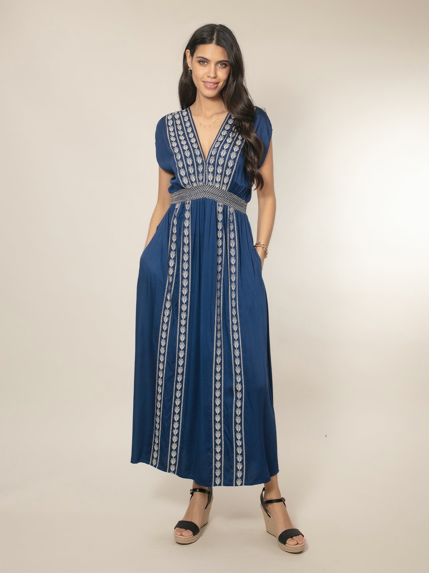 Samba Dress - Navy