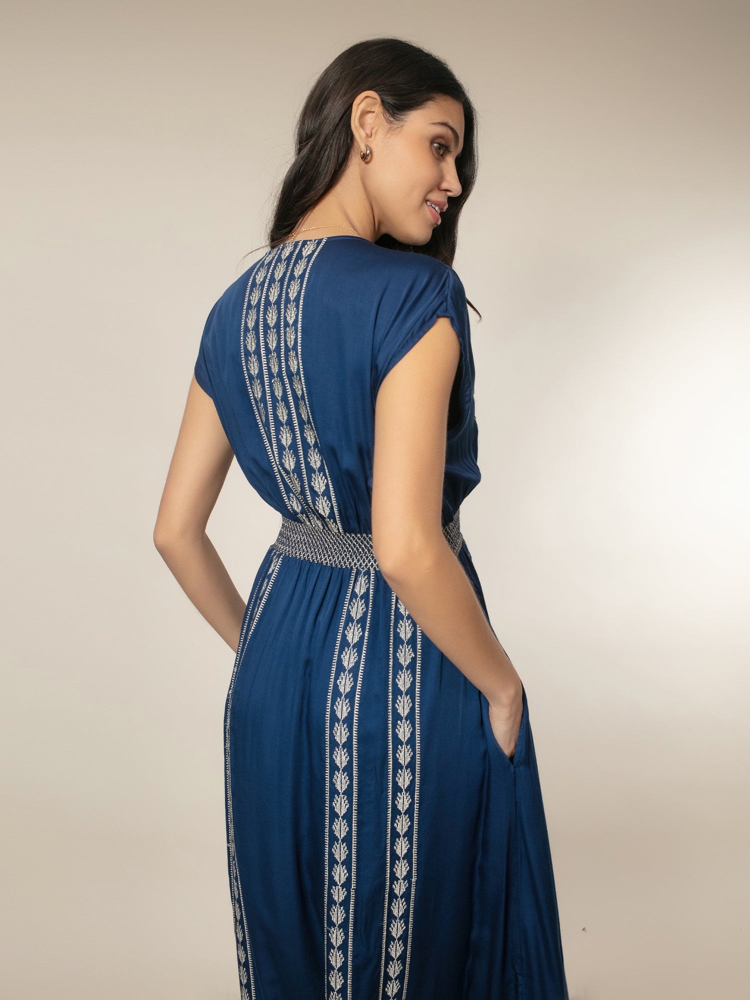 Samba Dress - Navy