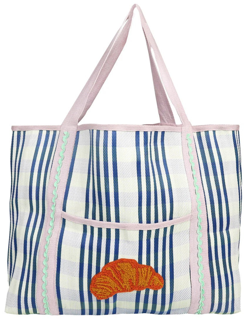Bon Appetit Recycled Plastic Croissant Tote Bag