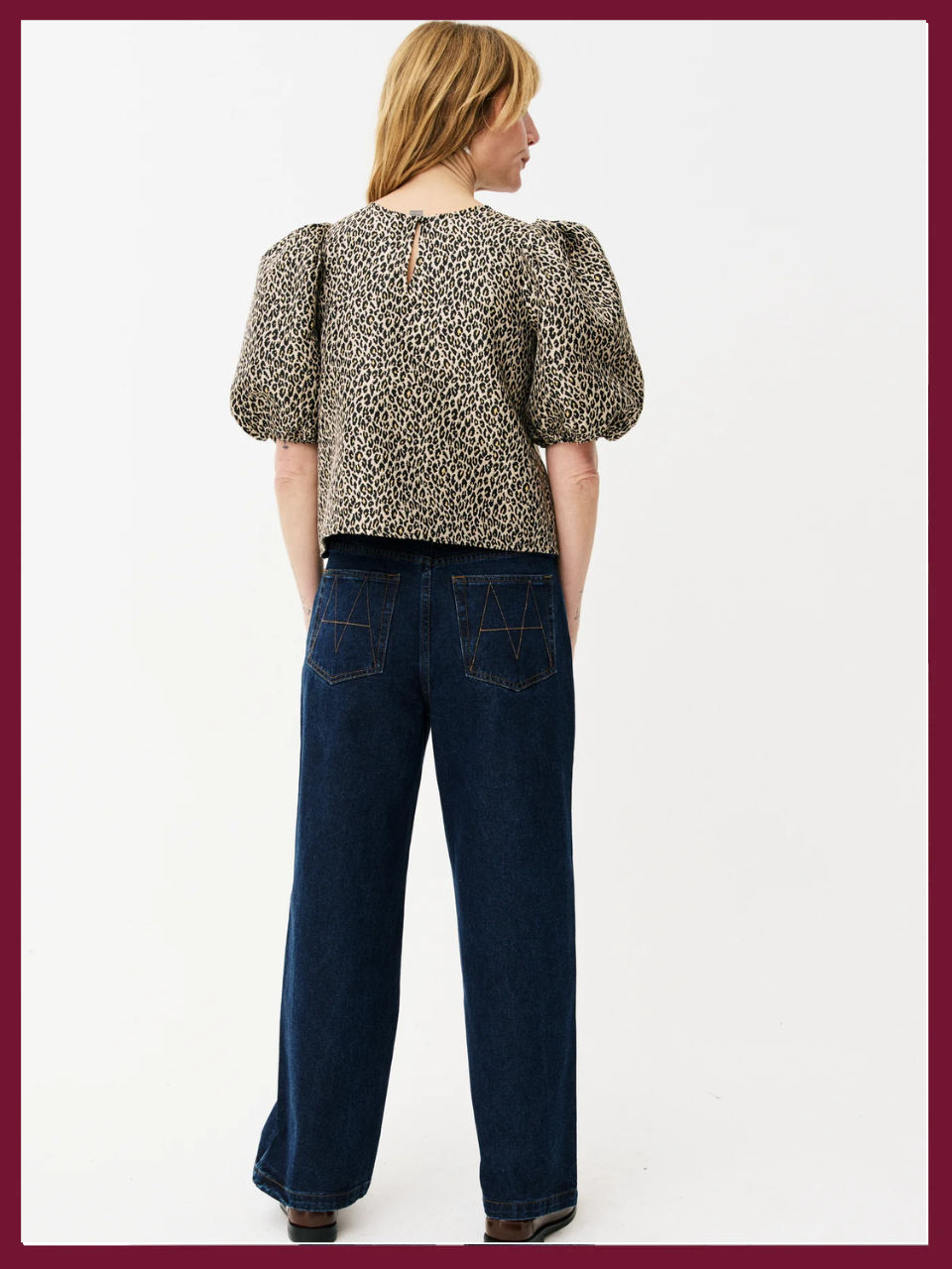 Emira Blouse - Leopard