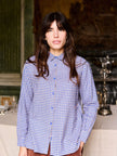 Women's Chemise Femme Vichy Blouse