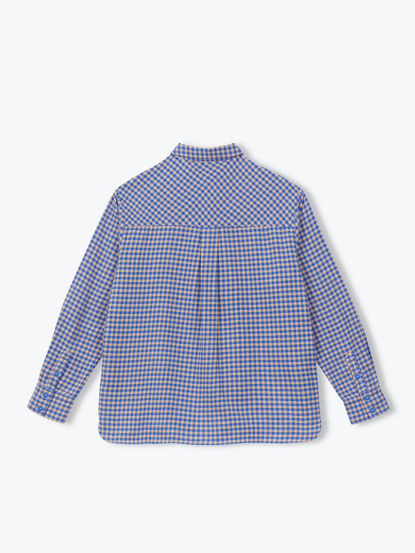 Women's Chemise Femme Vichy Blouse