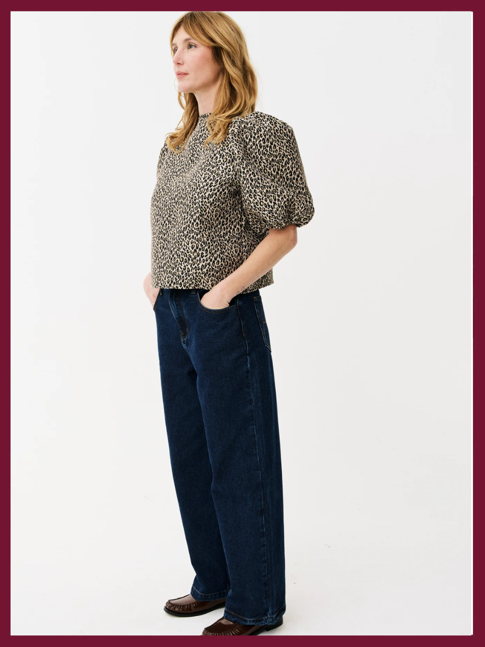 Emira Blouse - Leopard