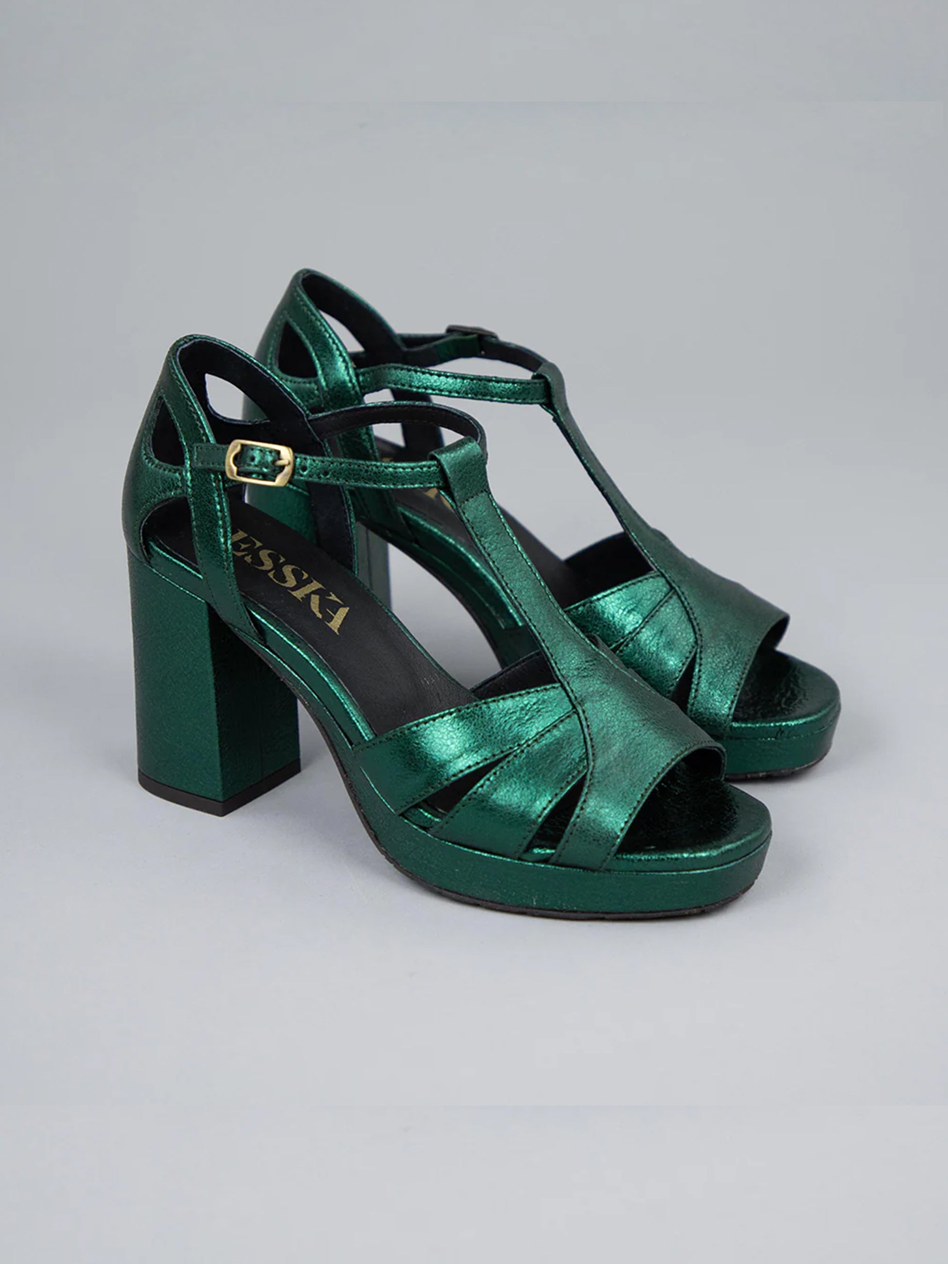 Valerie - Green Metallic