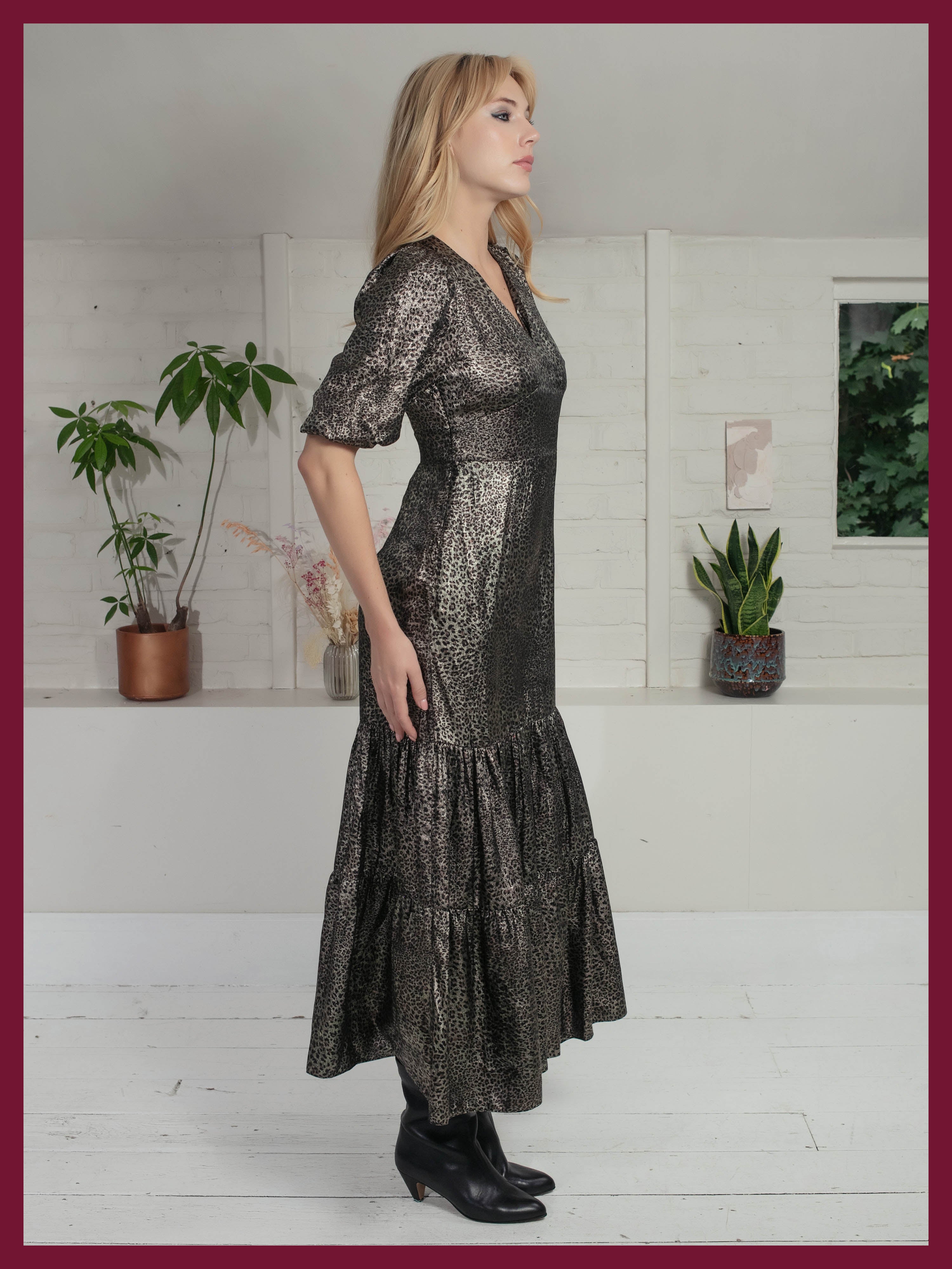 Vivianna Lame Dress