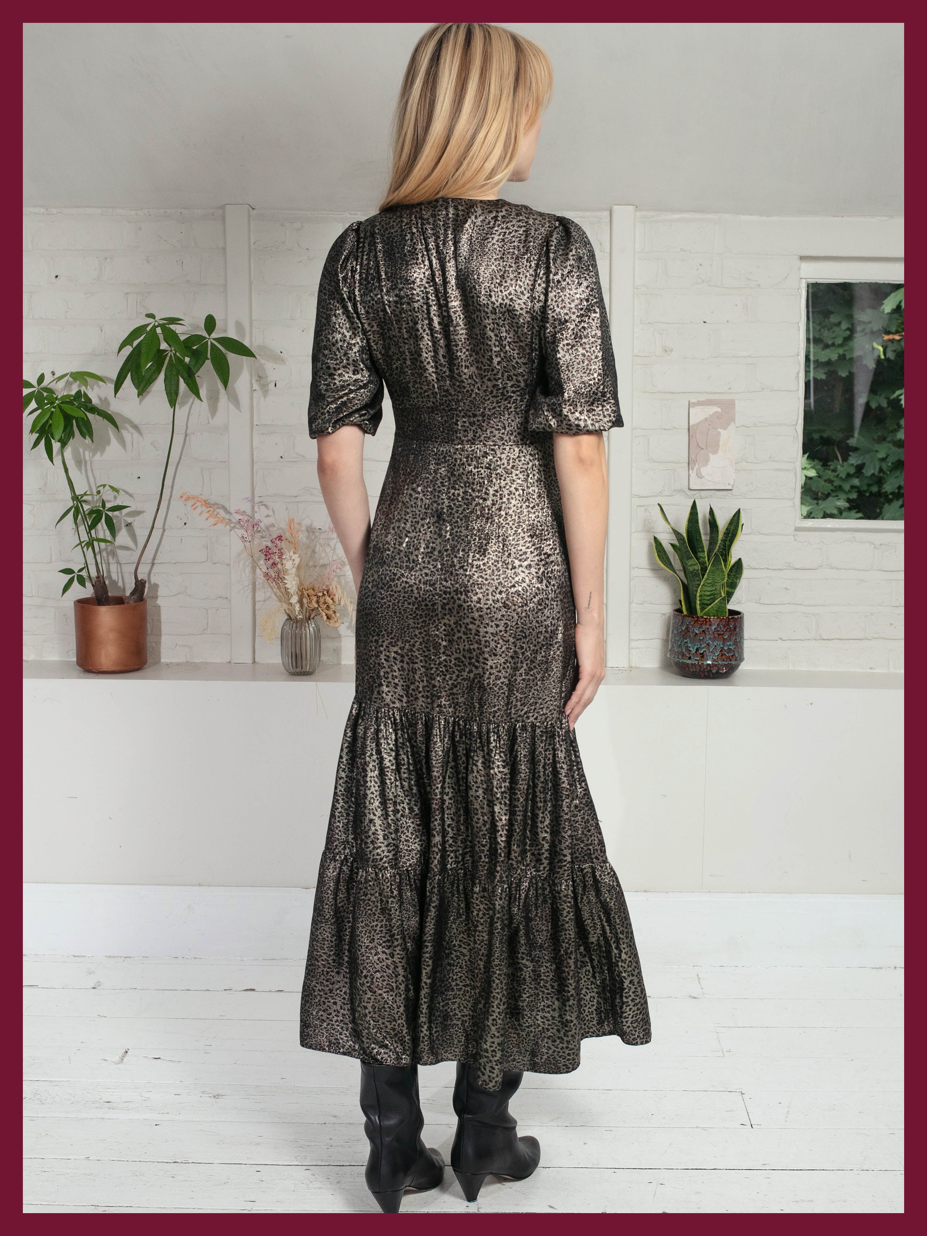 Vivianna Lame Dress