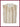 Edelweiss Faux Fur Gilet - Cream Zig Zag