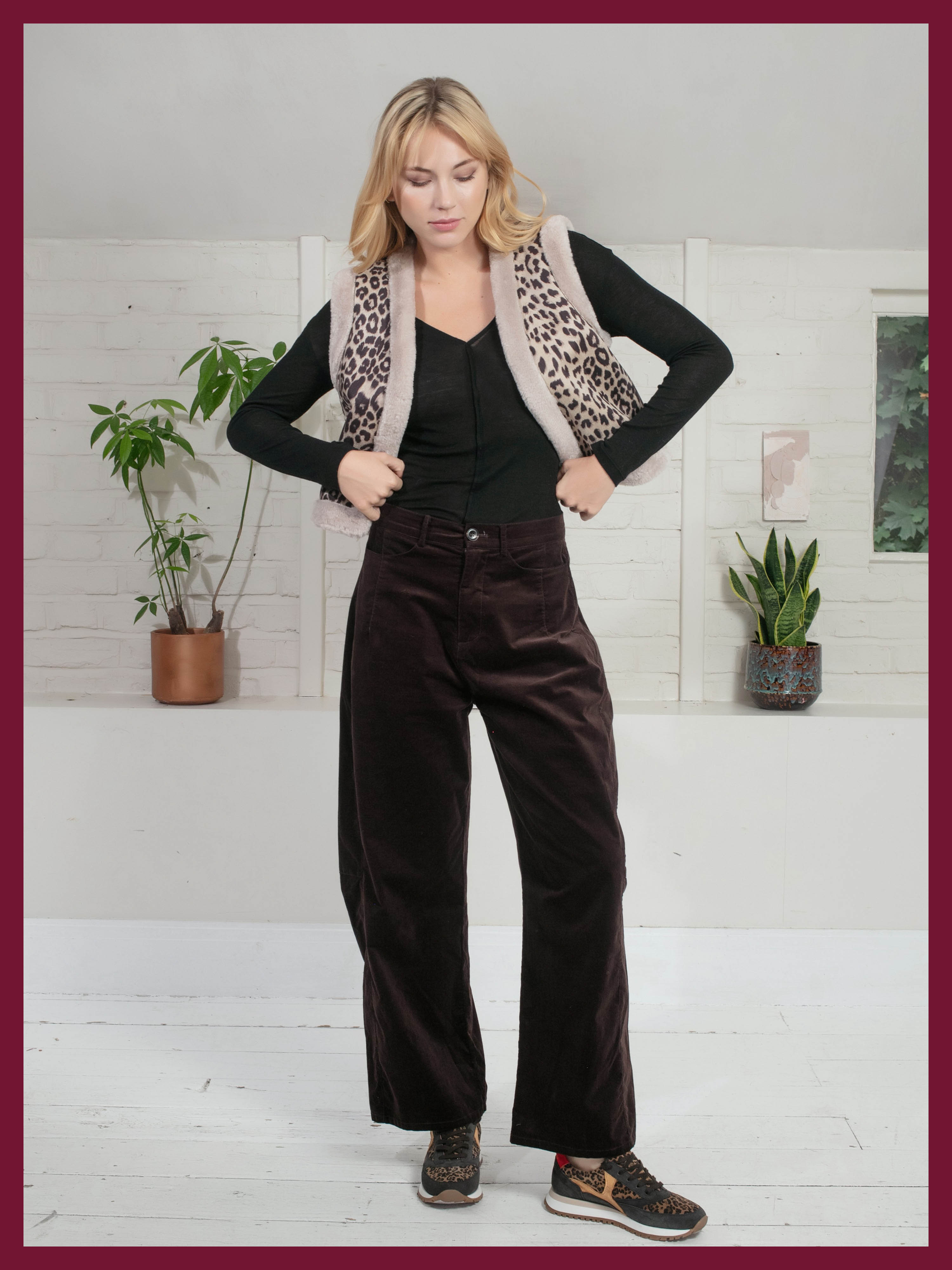 Arnica Leopard Gilet