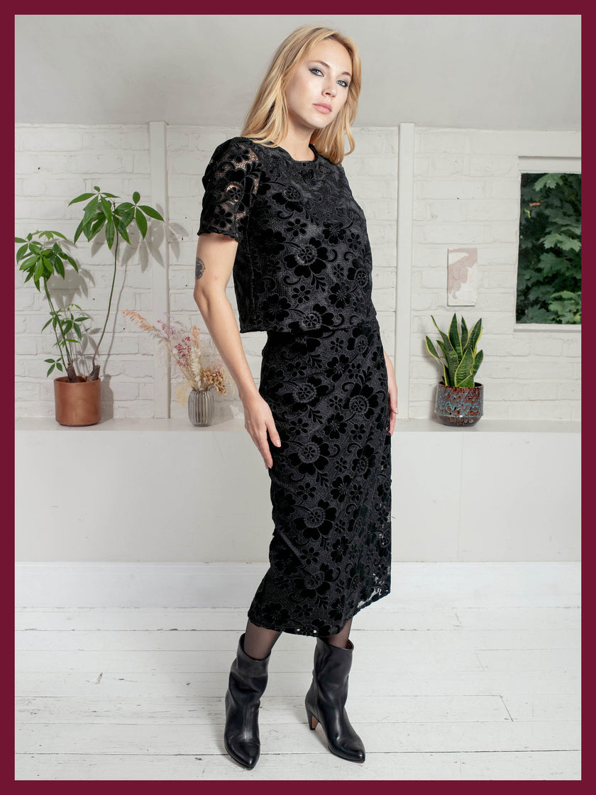 Nicole Skirt in Black
