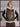 Devina Leather Look Biker Gilet - Tan