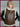 Devina Leather Look Biker Gilet - Tan