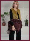 Edelweiss Faux Fur Gilet - Chartreuse