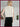 Edelweiss Faux Fur Gilet - Cream Zig Zag