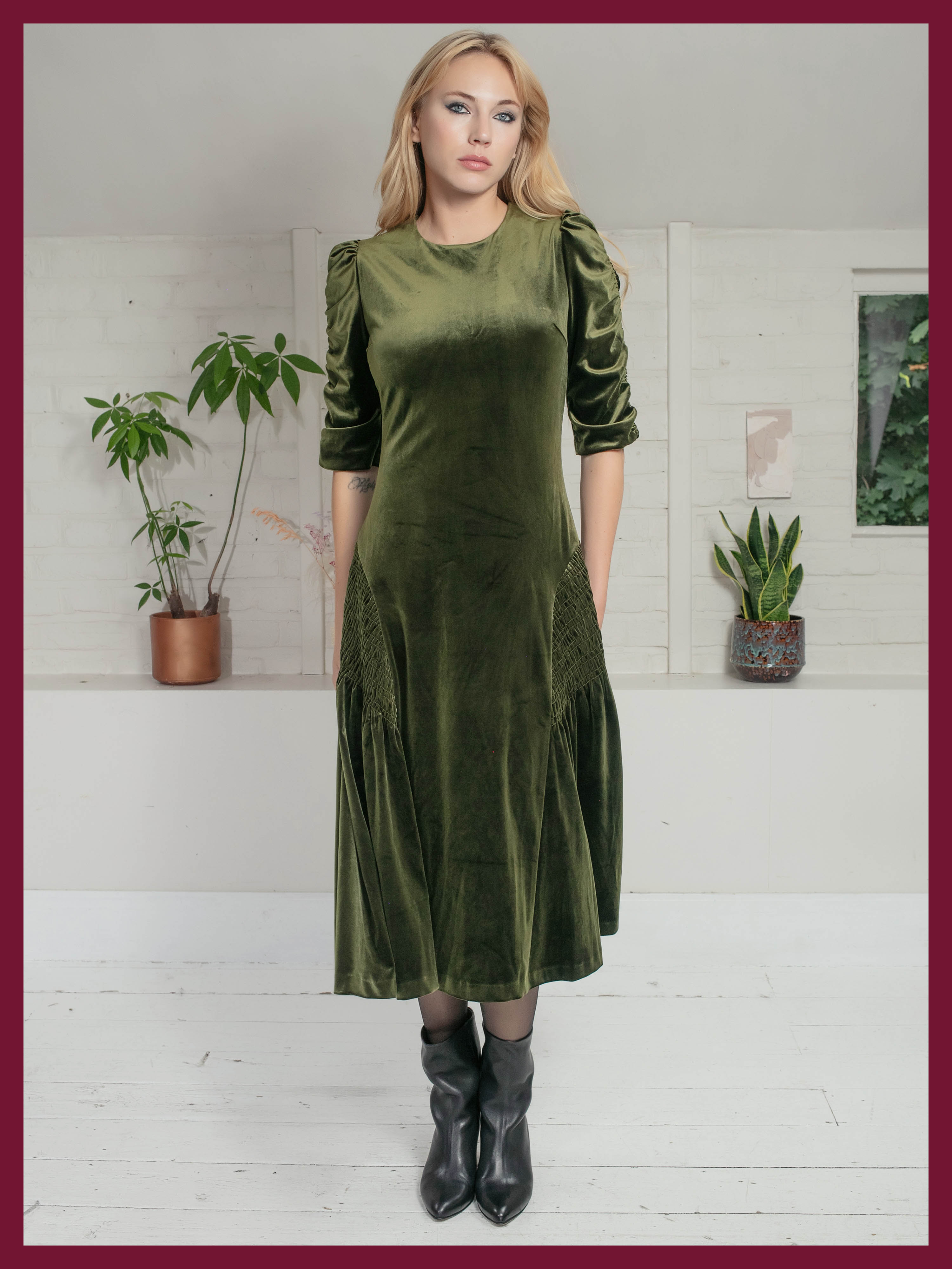 Lana Dress In Green