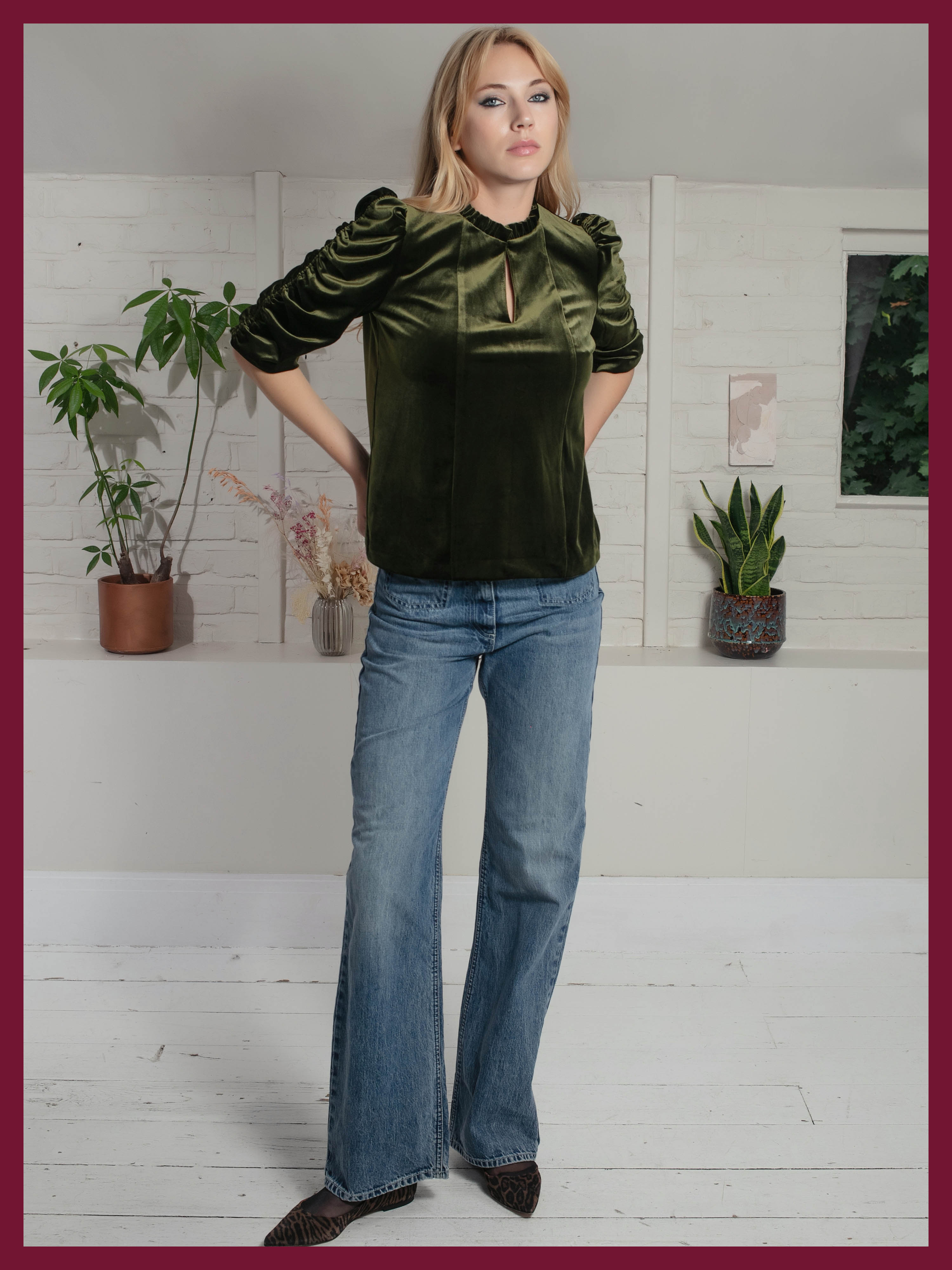 Lexy Top in Green