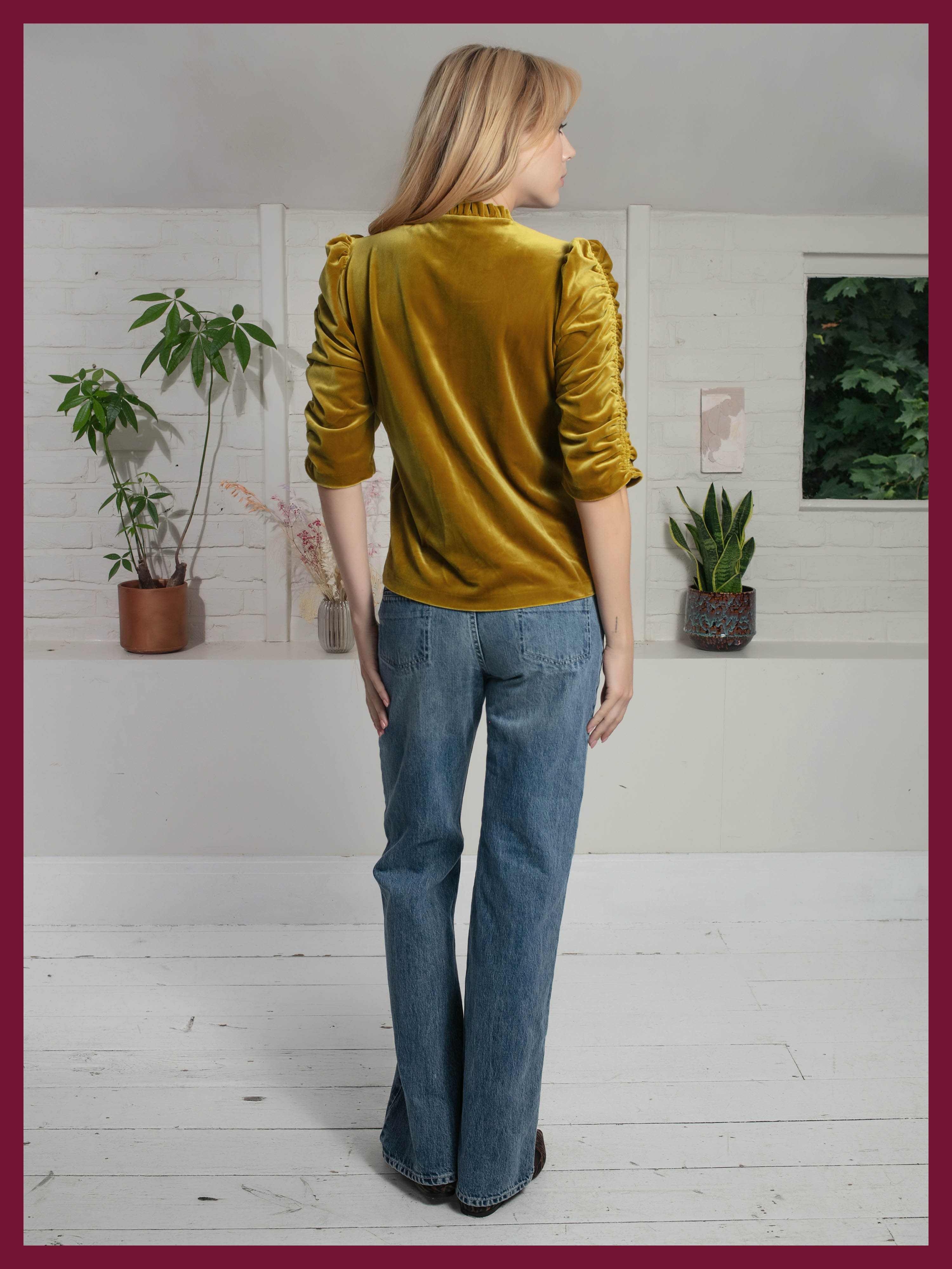 Lexy Top in Olive