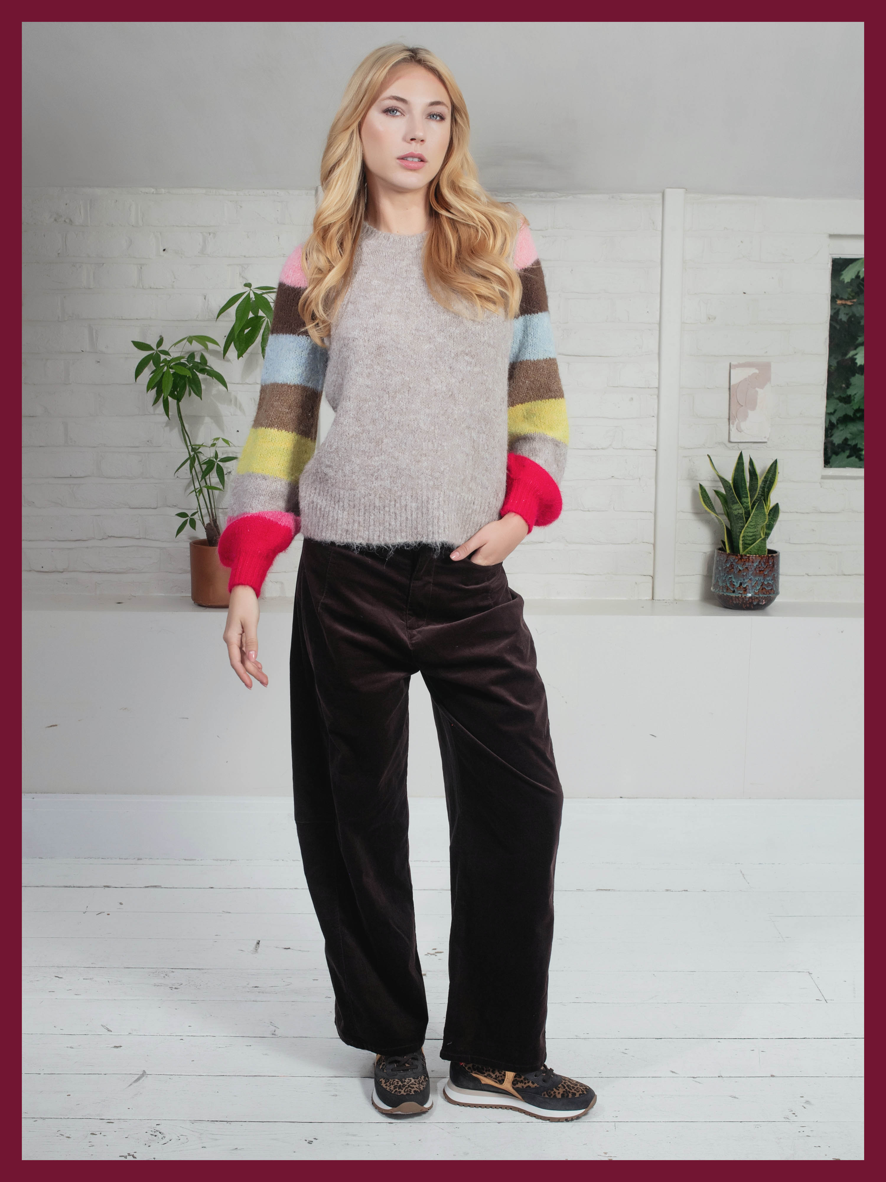 Claudia Barrel Leg Jeans