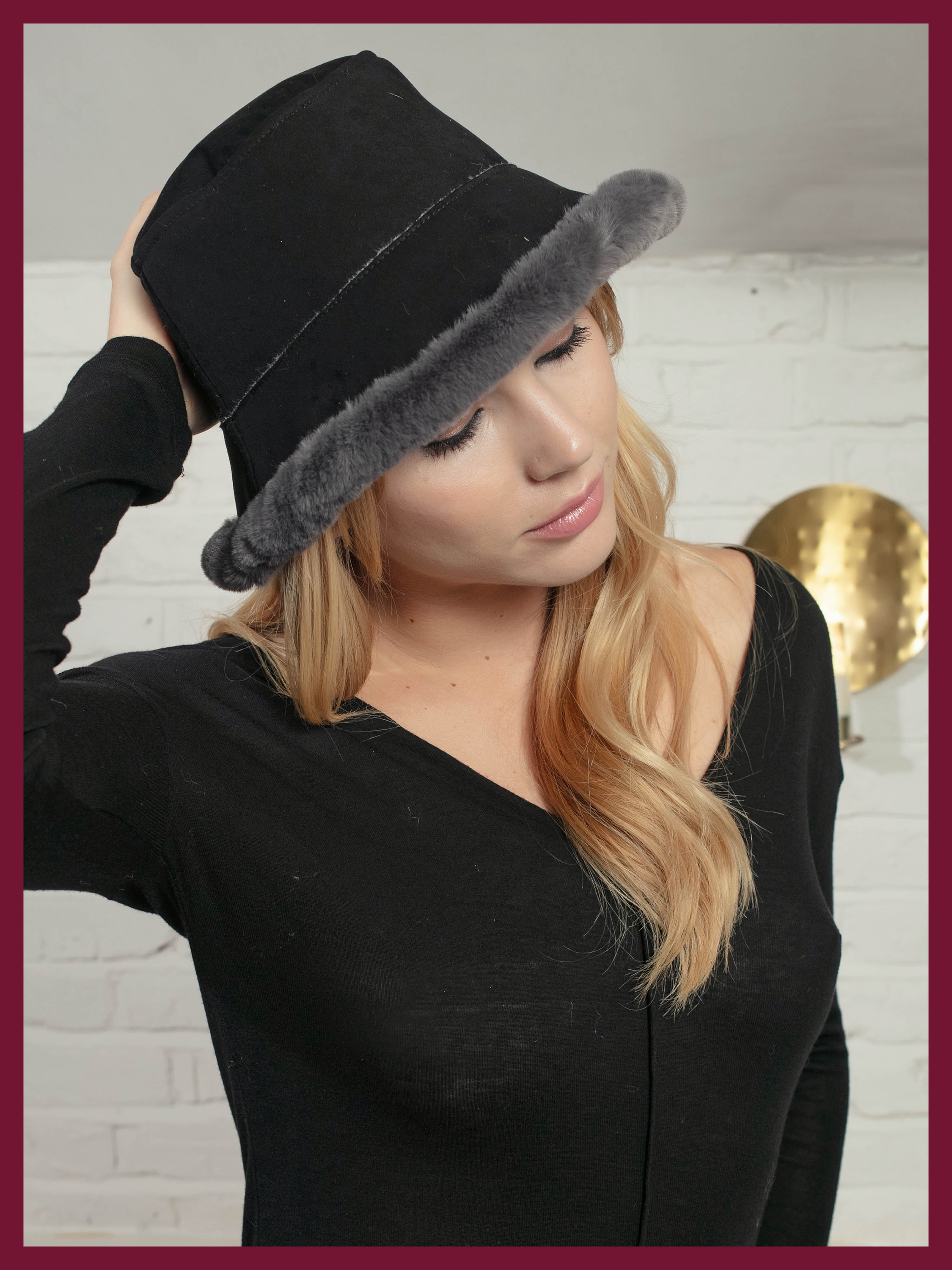 Oakham Bucket Hat In Black